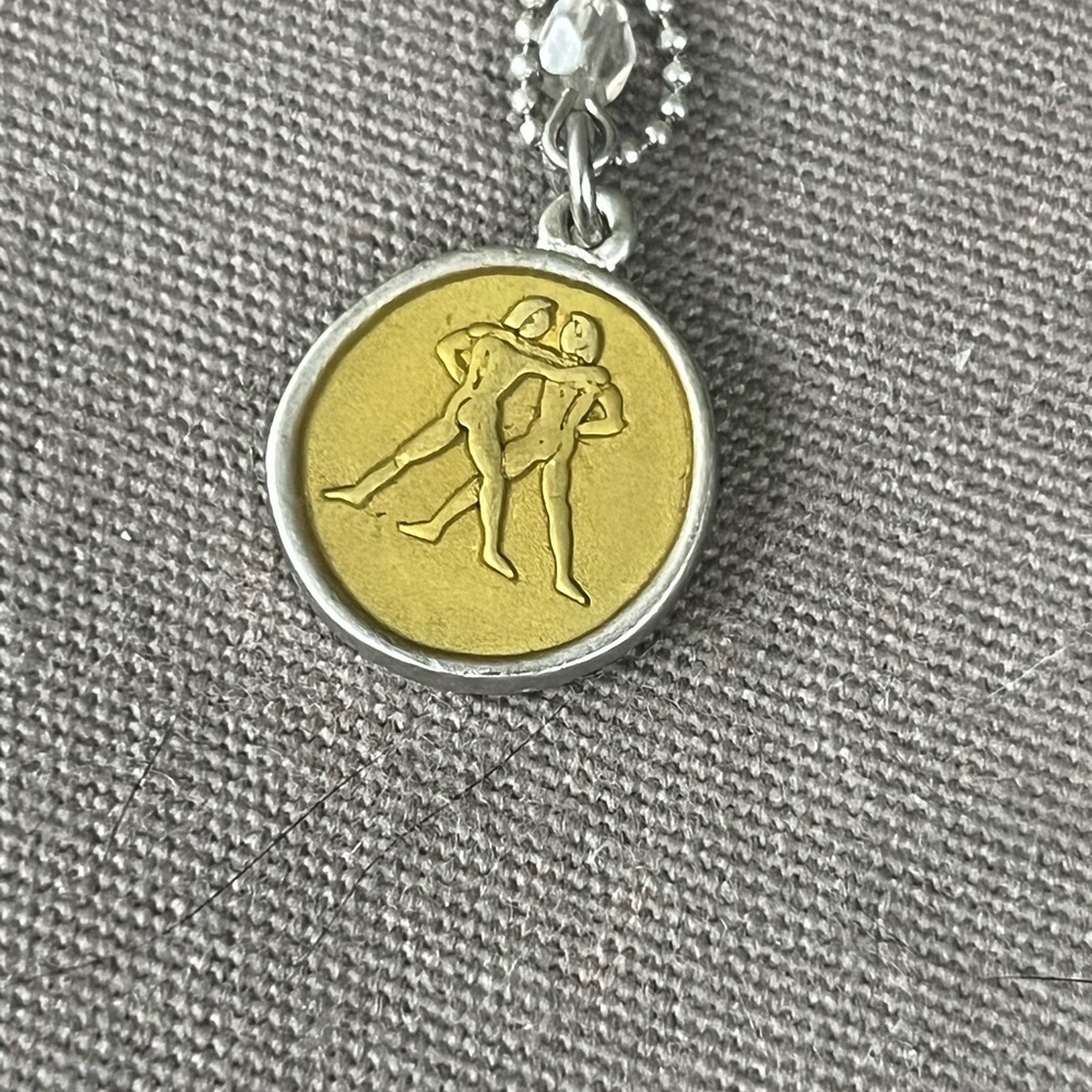 Baked Beads Pendant Necklace